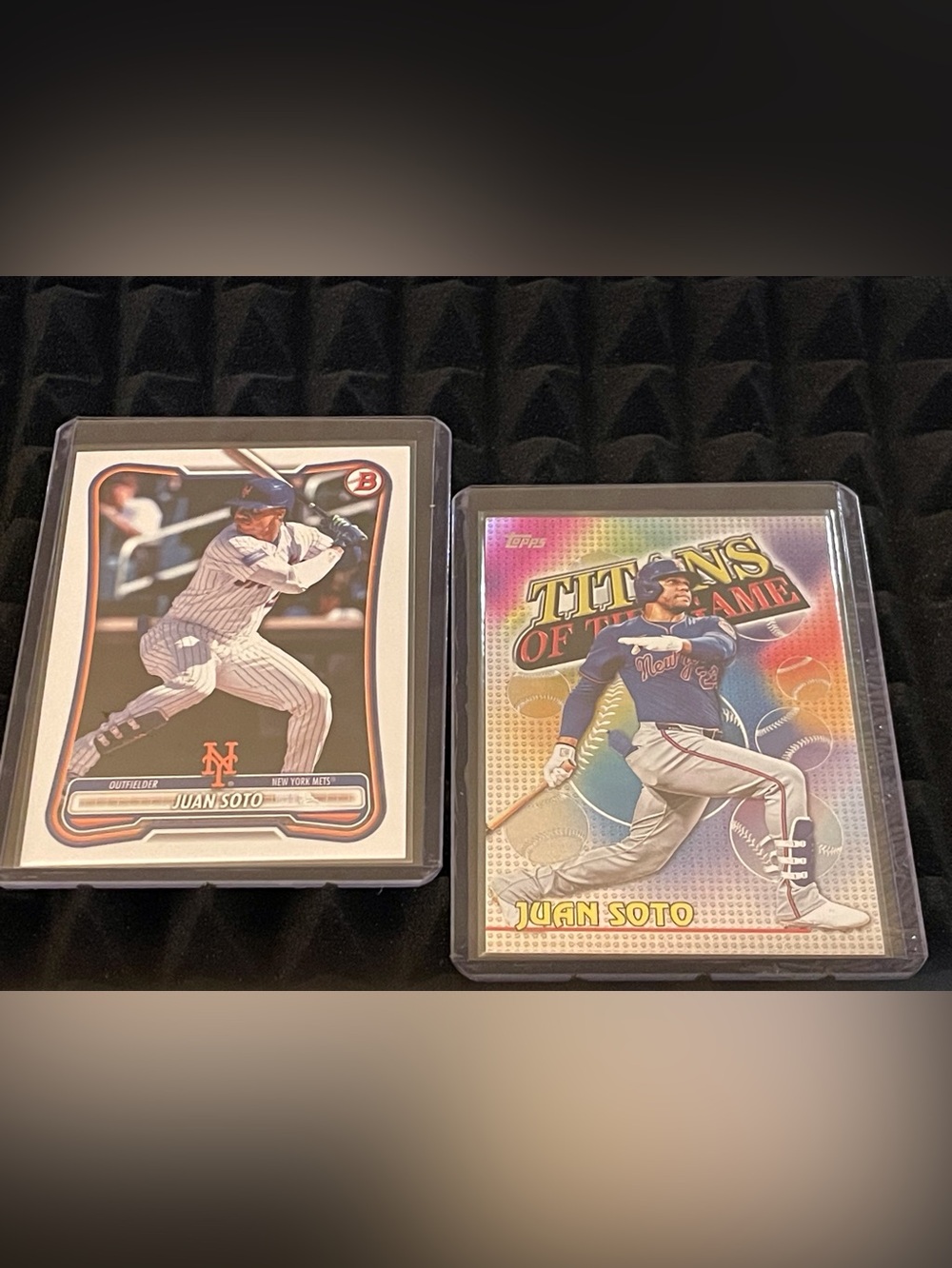 Juan Soto 2026 Bowman Baseball & Topps Series-Titans of the Game-Mets